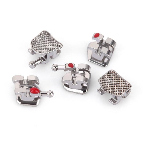 Przejdź do produktu Zamki ortodontyczne metalowe Effector Smile Mini