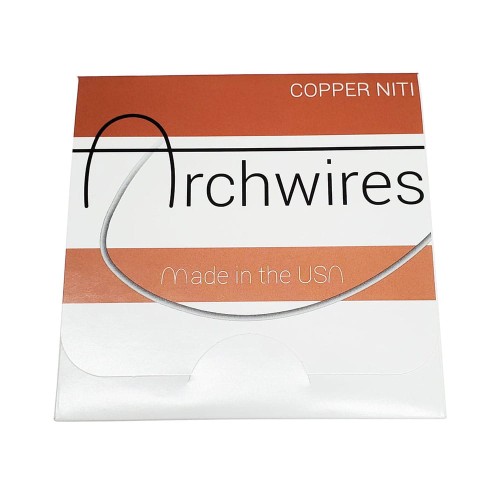 Przejdź do produktu Łuki ortodontyczne Copper NiTi krawężne - 10 szt.